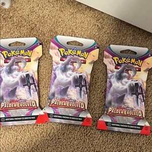 New Pokemon Scarlet & Violet Paldea Evolved Sleeved Booster | Chien-Pao bundle